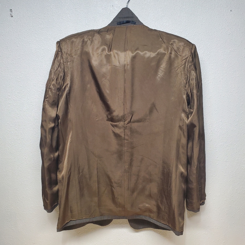 Yves Saint Laurent Men's Brown Blazer Jacket Size 42 - Picture 5 of 8